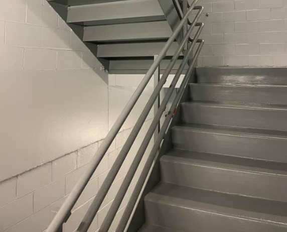 Commercial Stairwell Painting Company St. Charles Chicagoland